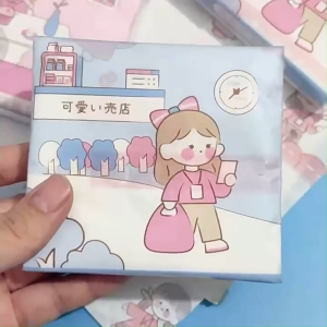 Adorable Printed Tissue Packs for Purse Travel and Home 少女心卡通纸巾包 萌萌印花40抽装