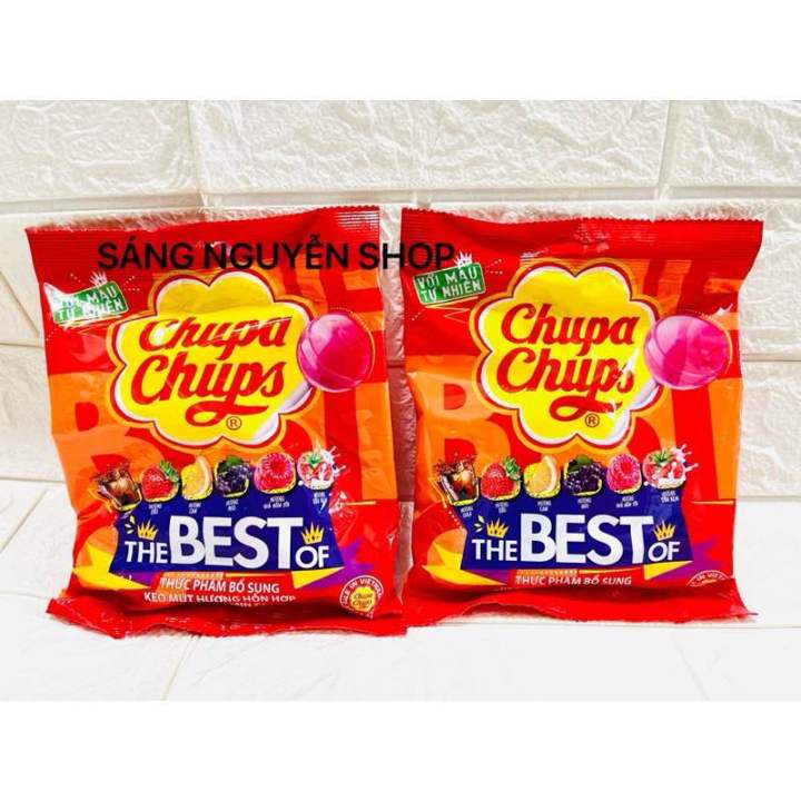 Kẹo Mút Chupa Chups hương trái cây gói 93g | Lazada.vn