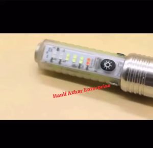 520A Zooming Flashlight Outdoor Waterproof LED Zoomable Flashlight Portable Camping Torch Light