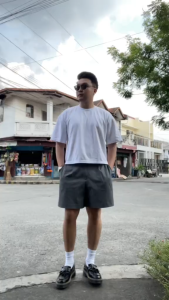 Trendy All-Match Shorts Mens Casual Korean Shorts Anti-Wrinkle Suit Shorts