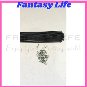 Fantasy Jari jari sepeda 26 warna HITAM spoke harga untuk 36 PCS panjang 262 mm sepeda MTB Federal