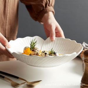 Large Japanese Ceramic Plate 8 Inches