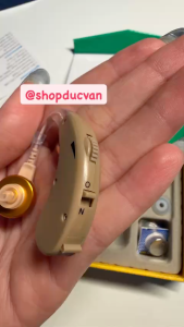 Máy Trợ Thính Móc Vành Tai F-138 Thiết Kế Nhỏ Gọn Dùng Pin AG13