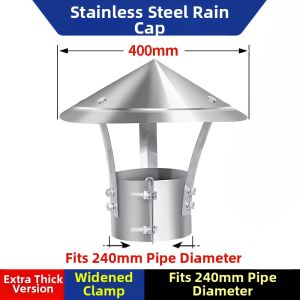 304 Stainless Steel Rainproof Cap Chimney Vent