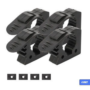 Rubber Quick-Release Clamp Mount For Auto Off-road Vehicles Car Truck Trailer RV Boat ATV UTV Quick Clamp Shovel Holder