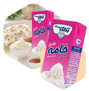 Cream/honey cream pegah 200g|Dairy Delight |Smooth Creamy -HALAL -from Iran  كريمة بيجاه الوردية ٢٠٠ غرام(حلال)من إيران