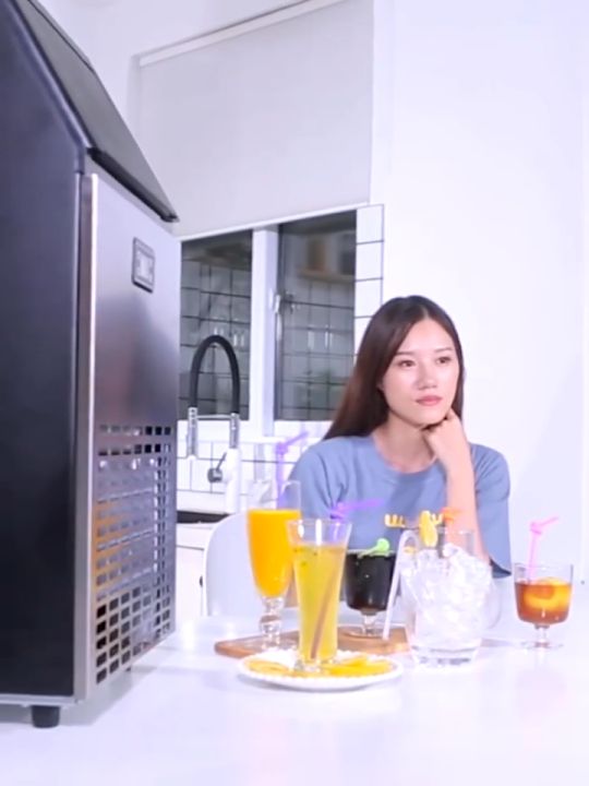 Hicon เครื่องทำน้ำแข็ง แถมเครื่องกรองน้ำ 55/68/80 kg ตั้งเวลาได้ เครื่อ ...