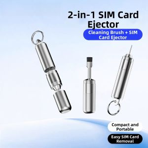 RQZN | Multifunctional Alloy SIM Card Ejector Earwax Cleaning Tool