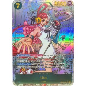 Bandai | ONE PIECE Collection Cards  EB03-061 UTA EN  High Quality  DIY Self Made Game Anime Cards Gift Toy