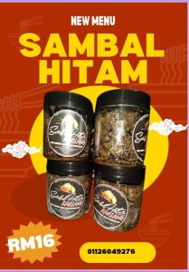 SAMBAL HITAM KAK LANG 200G