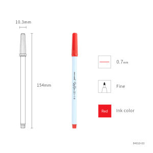 Monami | Bút Mực Nước Đầu Trung Bình 0.7mm