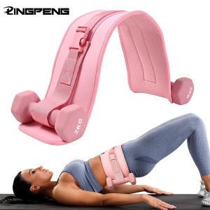 Weightlifting Hip Bridge Belt Weight Training Plank Squats Assist Straps Dumbbell Load Hip Protection Workout Assist Belt