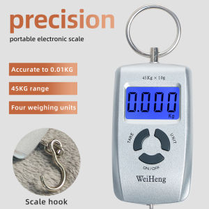 MINI Hanging Size 45Kg/5g Portable Luggage Scale Electronic Weighting Fish Hook Hanging Kg Pound