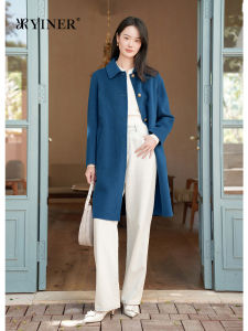 Winter Long Length Double-faced Merino Wool Coat