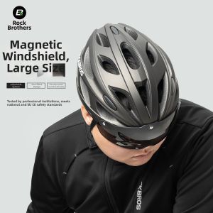 RockBros | Wide Large Windshield Helmet for Biking