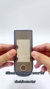 Vỏ Bọc Bảng Điều Khiển Bằng Silicon Cho Xe Tay Ga Điện Xiaomi 6/Lite Kickscooter Bảo Vệ Màn Hình Chống Bụi Chống Nước Của LCQPTW