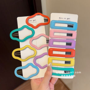 Cute Childrens Hair Clips Dopaamine Cortex Hair Accessories Girls Bangs Fringe Hair Clip No Damage BB Clip Stylish Hair Accessories