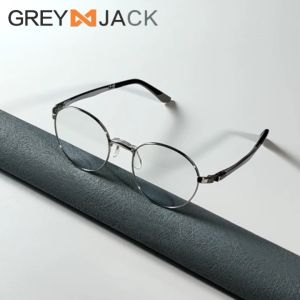 Grey Jack Kacamata Antiradiasi Blueray Bulat Bisa Minus Antiradiasi Blueray Photocromic Bluecromic 842