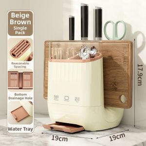 Drip-proof Multi-function Knife Organizer