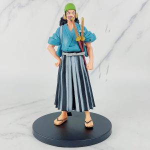 Bandai | 18cm Anime One Piece Figure Luffy Sanji Zoro Usopp Kimono Warrior Figurine Model PVC Collection Action Figure Toy Kid Gifts