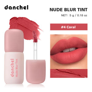 Soft Matte Lip Tint Long Lasting Lightweight Non-sticky Smooth Velvet Lip Gloss 2 In 1 Natural Lip & Cheek Blush Cream Daily Bea