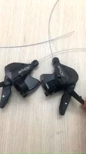 Bộ tay đề Shimano Altus M370 3x9speed. Sử dụng xe đạp 3 đĩa 9 líp Indonesia