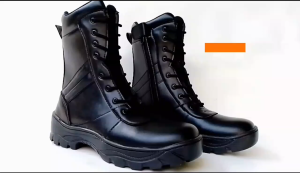 Sepatu Pdl Boot Tni Security Satpam Dinas Kerja Harian Lapangan Hitam Boot Sintetis Terbaik