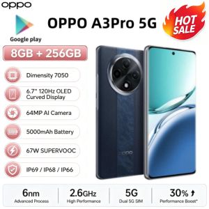 OPPO | 2026 new OPPO A3 Pro 5G Smartphone 8GB+256GB Dimensity 7050 120Hz Display 50MP AI Camera 5000mAh Battery 45W Fast Charge