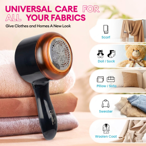 Sonifer Electric Lint Remover 3W USB Rechargeable Fabric Shaver With Brush for Fabrics & Garments