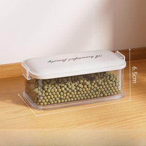 Food Grade Kitchen Spice Storage Box Multi Functional Integrated Multi Grid Household Sealed Dry Seasoning Box Organizer