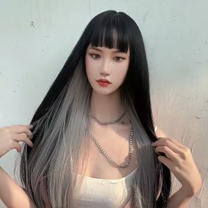 [TẶNG LƯỚI] Tóc giả nữ cả đầu line khói siêu xinh