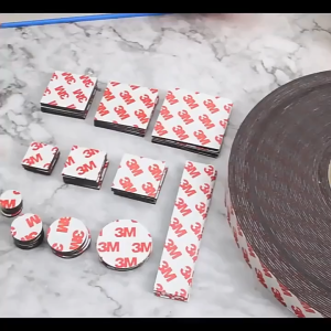 Adhesive Magnetic Strip Double Sided Flexible Magnetic Rubber Strip Self Adhesive Magnetic Tape Flexible Magnetic Rubber Strip