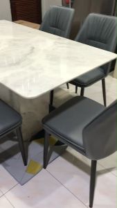 โต๊ะทานข้าว 6 ที่นั่ง ขนาด 800 x 1400 mm