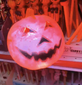 [MUA 2 GIẢM 5%]Đèn Bí Ngô Có Dây Có Đèn Phát Nhạc Tuyết Đồ Chơi Halloween
