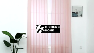 2024 VENTI 1PC SHEER CURTAIN COLD COOL COLOR NET CURTAIN HOME DECORATION NET CURTAIN Korean Lace Curtain Solid Color YELLOW Ring Sheer Curtain for Living Room Bedroom Kitchen Door Window 140WX160L/220L/255L
