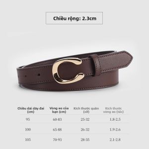 Dây Nịt Giảm Cân Trang Trí Phong Cách Hàn Quốc Cho Nữ
