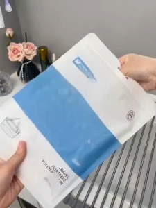 Portable thickened foldable basin transparent round basin outdoor washing multifunctional large and small water storage bucket camping