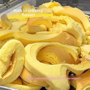 Fresh Nutritious Chiffon Cake Bits Breakfast Snack