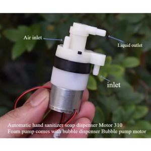 DC3V-3.7V 320 Motor Foam Pump Electric Induction Hand Sanitizer Foamer Liquid Booster Small Soap Bubble Pump Soap Dispenser