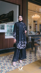 ARFINA ONE SET By VENTE Daily / SETELAN TUNIK ATASAN REMAJA BAHAN SILK RAMADHAN LEBARAN RAYA EID MUSLIM
