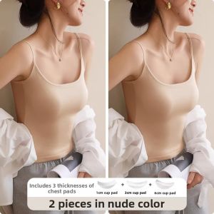 TONERCE | Flattering Padded U-Neck Backless Vest