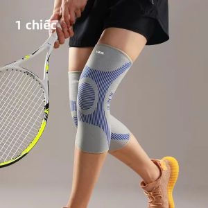 Đai Hỗ Trợ Đầu Gối Co Giãn Thoáng Khí Chống Trượt Dùng Hàng Ngày Và Khi Tập Luyện Có Thể Điều Chỉnh Dành Cho Nam Và Nữ Màu Xám Size M/L/XL