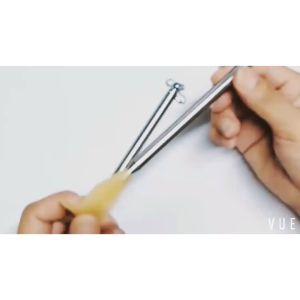 Cào lưng gãi lưng kéo dài thân đầu nhựa. -Lumbley