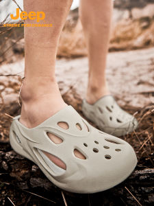 Jeep | Jeep Mens Outdoor Quick Dry Sandals Water Resistant Slip On Shoes Anti Slip Beach Wading Hiking Lightweight Breathable EVA