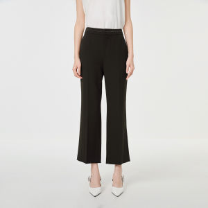 Koradior | Trumpet Leg Slit Professional Business Matching Pants Women