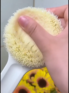 Heabety Japanese Bath Brush Long Handle Soft Hair Bath Brush Back Rubbing Body Scrubbing Gods Rub