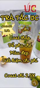 Trà Tắc (5 gói 5 kg) Trà UC Hàng Công Ty Thơm Ngon Chuẩn Vị Dễ Pha Nước Uống Giải Khát Thanh Nhiệt Tươi Mát