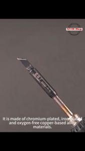 ชุดปลายหัวแร้งบัดกรี 5 ชิ้น สีดำ รุ่น 900M-T-I+B+K+2.4D+3C พร้อมขายส่งจากไทย