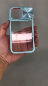 【✅SG SELLER🔥】RICHMENT Luxury Lens Slide HD Transparent Back Case With Camera Lens Protection Slide Camera Hinge Case For Samsung Galaxy S25 ULTRA S25 PLUS S24FE S24 ULTRA S24+ A52S S23 Ultra S23Ultra S22 Ultra S22Ultra S22+ S22 A73 A53 A23 A52 A33