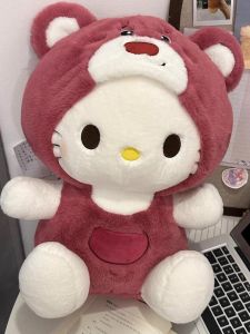 Đồ Chơi Búp Bê HelloKitty Dễ Thương Mới Ra Lò Đồ Chơi Búp Bê Nhồi Bông Hình Mèo Kitty Đồ Chơi Nhồi Bông Thay Đổi Cho Phụ Nữ Đệm Nhồi Bông Kitty